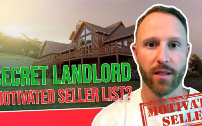 Secret Landlord Motivated Seller List