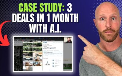 Case Study: How Member Got 3 Real Estate Deals Using AI Tech